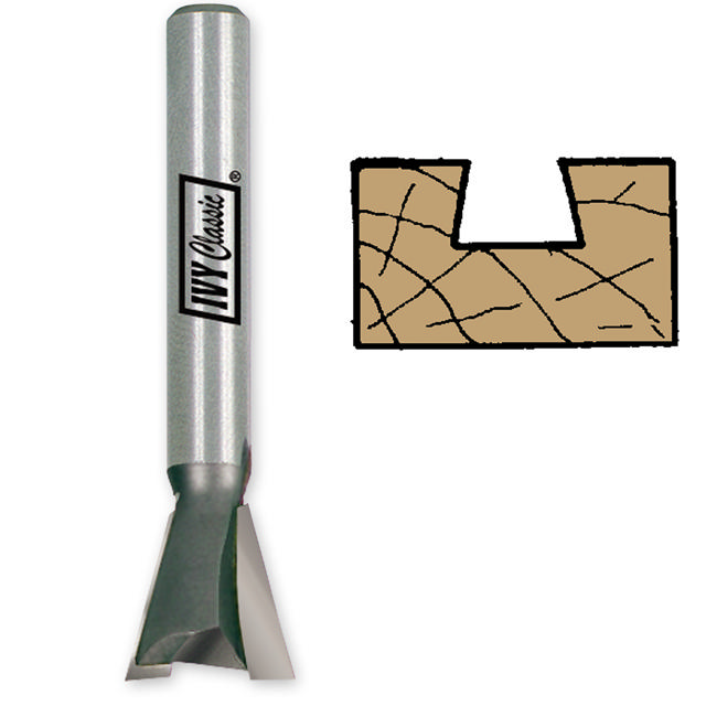 104° Dovetail Carbide Router Bit