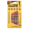 5 Pc. Set #1 - #5 Spiral Screw Extractor