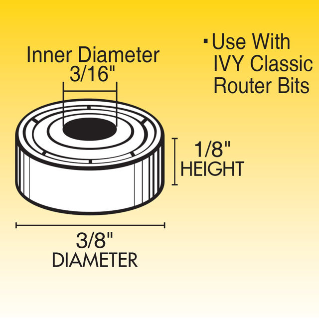 Ball Bearing 3/8 x 3/16 x 1/8