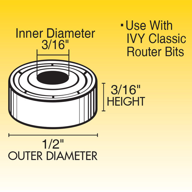 Ball Bearing 1/2 x 3/16 x 3/16