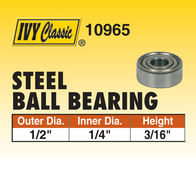 Ball Bearing 1/2 x 1/4 x 3/16