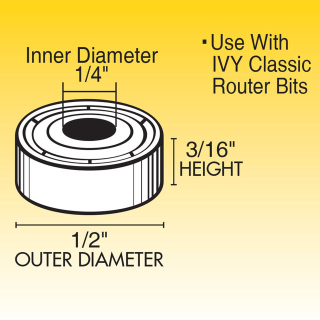 Ball Bearing 1/2 x 1/4 x 3/16