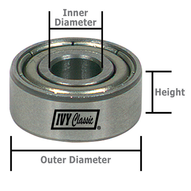 Ball Bearing 5/8 x 1/4 x 3/16