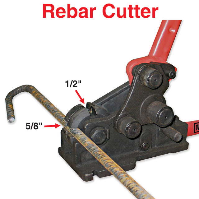 Rebar Cutter & Bender for 1/2