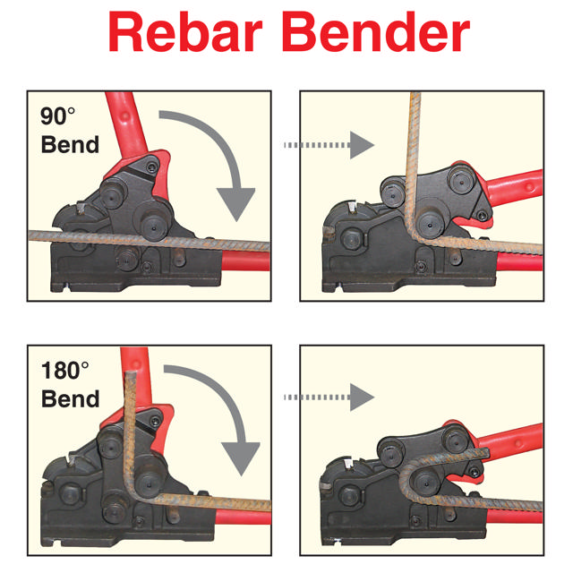 Rebar Cutter & Bender for 1/2