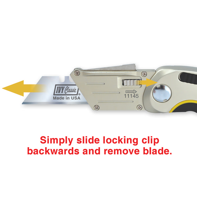 Hinge-Loc® Folding Utility Knife