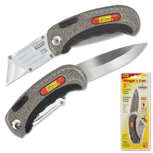 Hinge-Loc® Folding Utility/Sports Knife