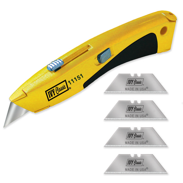 Hinge-Loc® Retactable Utility Knife