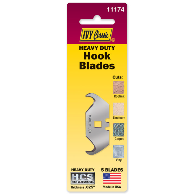 5 Pack Heavy Duty Hook Blades