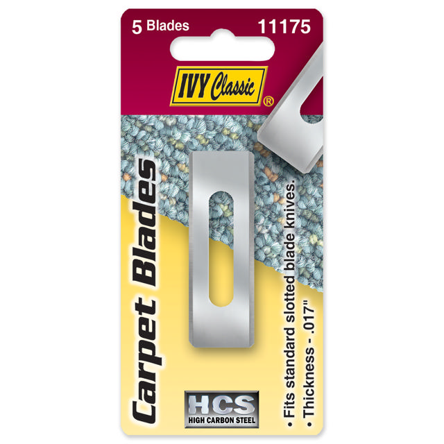 Carpet Knife Blades - 5 Pack