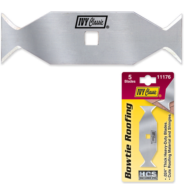 5 Pack Heavy Duty Roofers Bow-Tie Blade