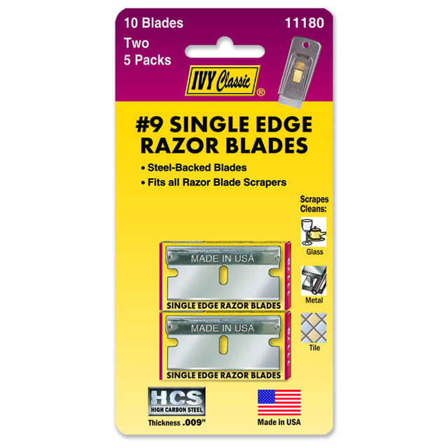 10 Pack Single Edge Razor