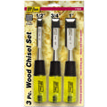 3 Pc. Premium Wood Chisel Set