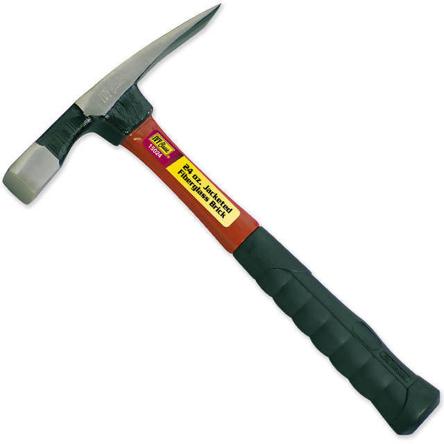 24 oz. Fiberglass Brick Hammer