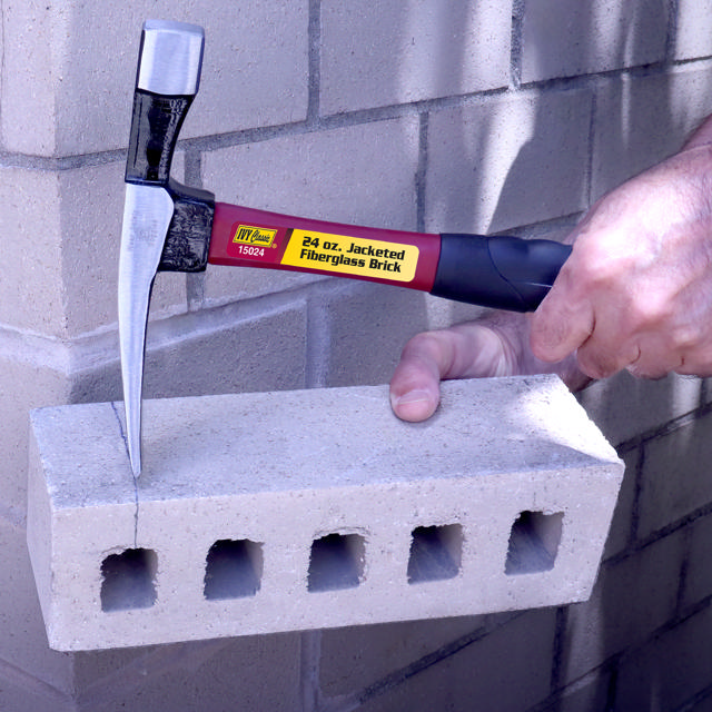 24 oz. Fiberglass Brick Hammer