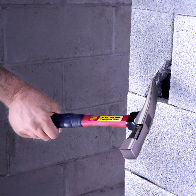 24 oz. Fiberglass Brick Hammer