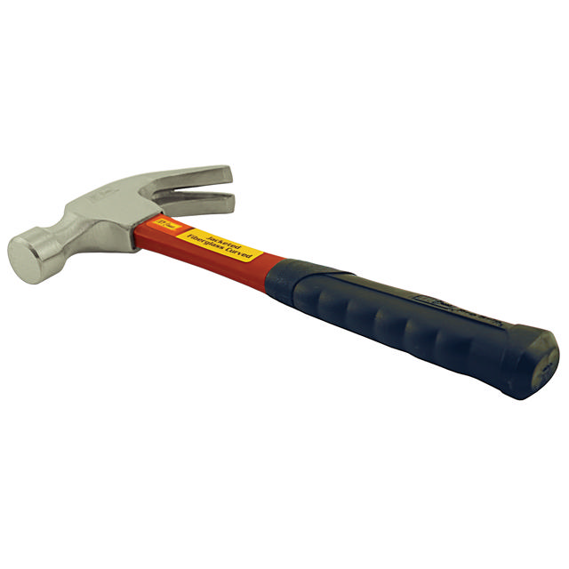 16 oz. Fiberglass Curved Hammer