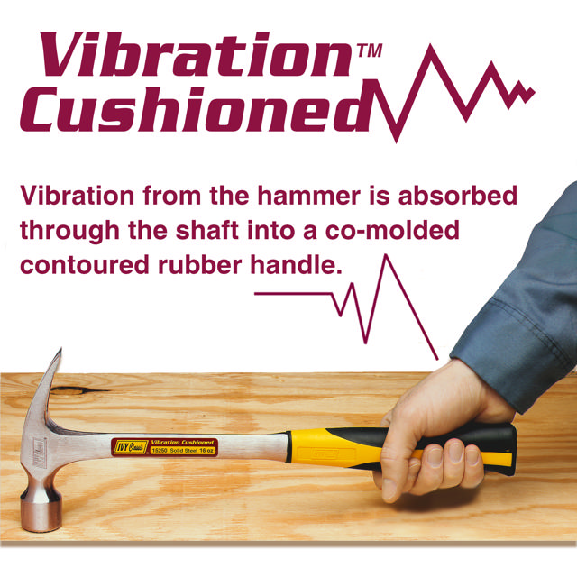 16 oz Curved Jacket Fiberglass Hammer