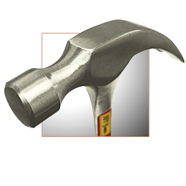 20 oz. Curved Solid Steel Hammer