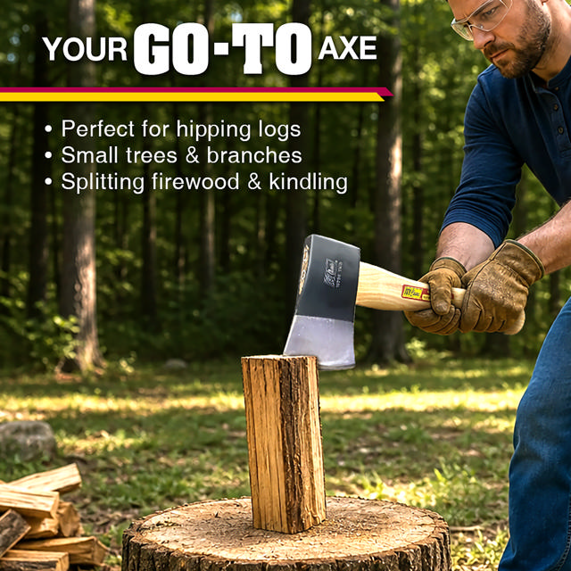 1-1/4 lb. Hickory Handle Axe