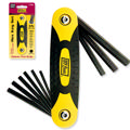 9 Pc. Folding Hex Key Set - English