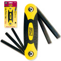 5 Pc. Folding Hex Key Set - English