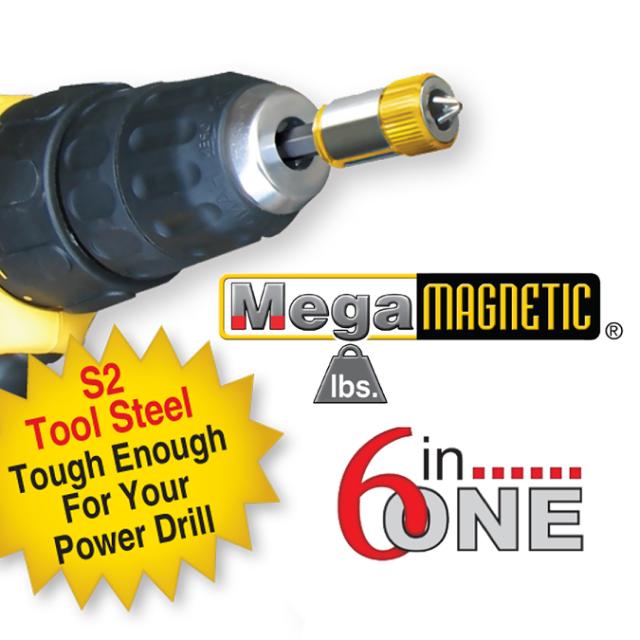 6-in-1 Mega Mag Screwdriver Replaced by 17064