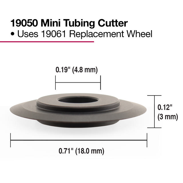 Mini Tubing Cutter 1/8 - 7/8