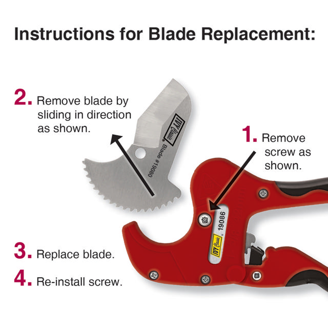 Repl Blade For/19086 - Stainless Steel - New Style