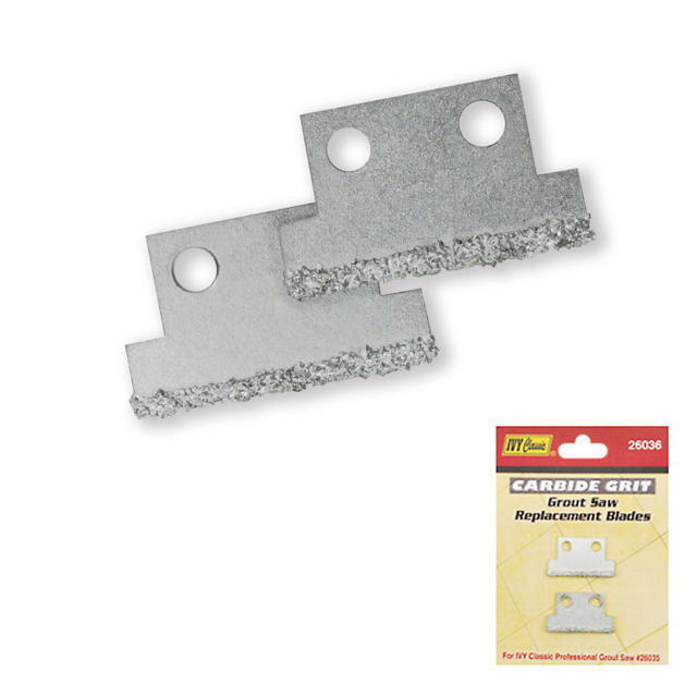 2 Repl Blades for DIY Grout Saw #26035