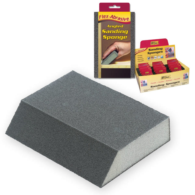 Angled Sanding Sponge 120 Grit