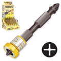 #1 Phillips Dbl-Ended Mega-Magnetic Impact Plus Torsion Bits