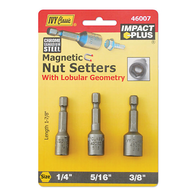 3 Pc Mag Nutsetter Set - 1/4