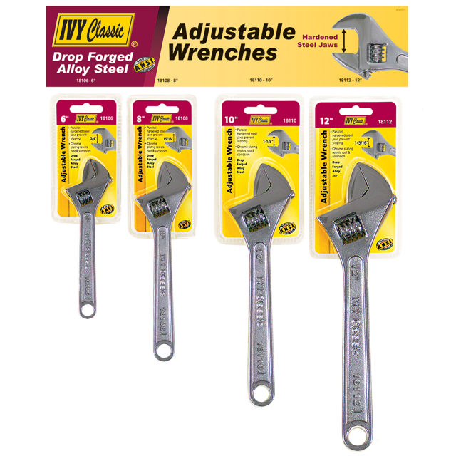 Adjustable Wrench Display