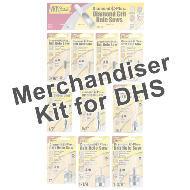 Merchandiser - Diamond Grit Hole Saws