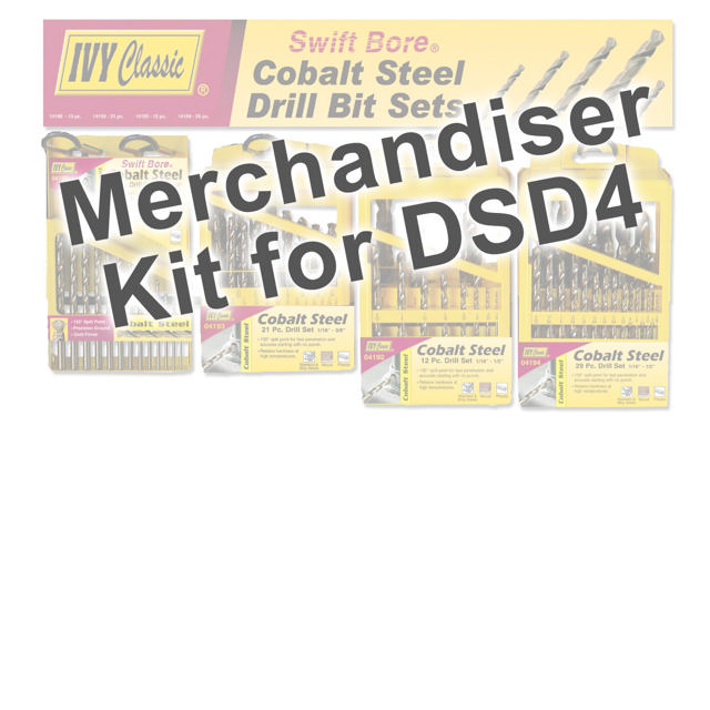 Merchandiser - Cobalt Drill Sets