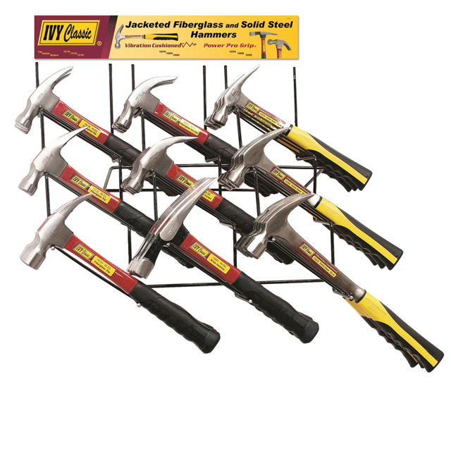 Fiberglass & Solid Steel Hammer Display