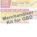 Merchandiser - Glass & Tile Drill Bits