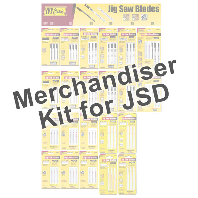 Merchandiser - Bi-Metal & HSS Jig Saws