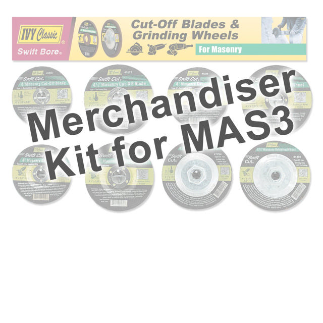 Merchandiser - Masonry Cut-Off Wheels