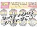 Merchandiser For Metal Cut-Off Wheels