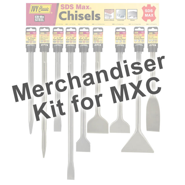 Merchandiser For SDS Max® Chisel