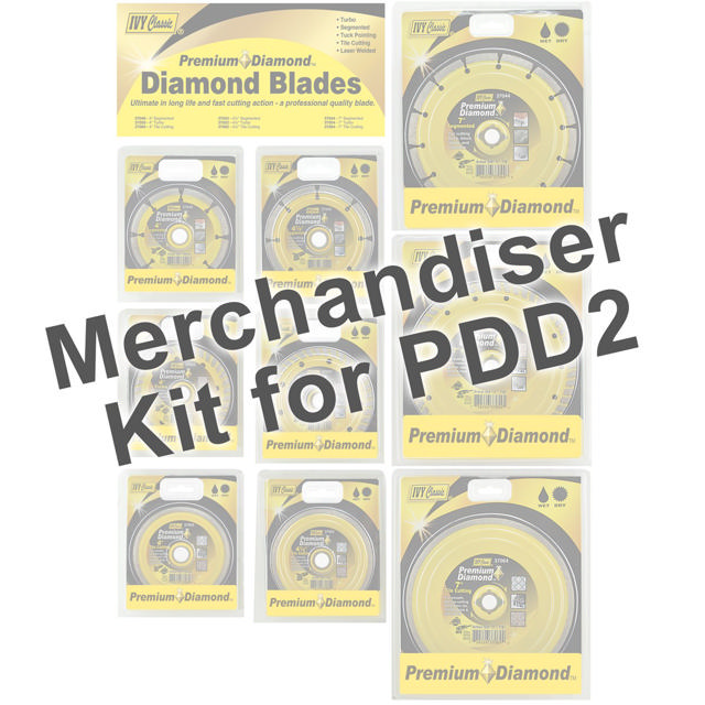 Merchandisr-Premium Diamond Blade Display