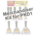Merchandiser- Putty Knives & Scrapers