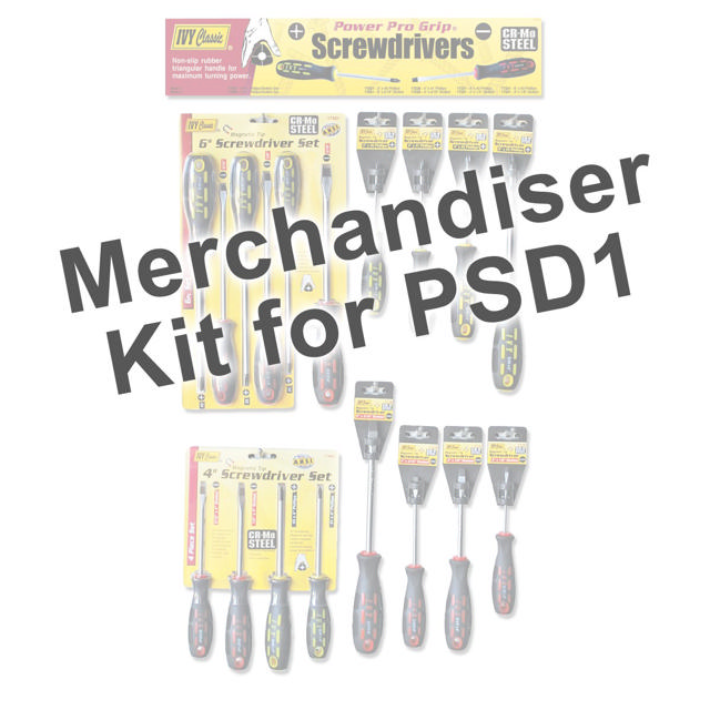 Merchandiser-Phillips & Slot Screwdrivers