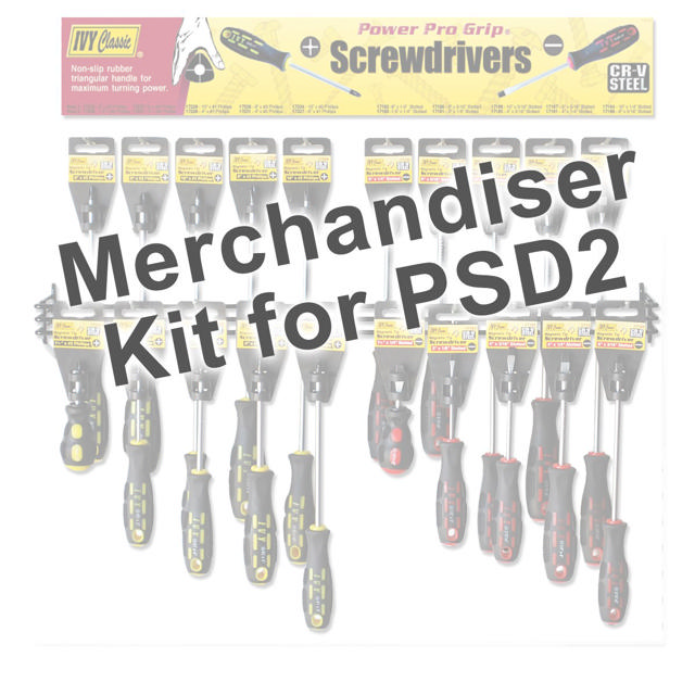 Merchandiser-Phillips & Slot Screwdrivers