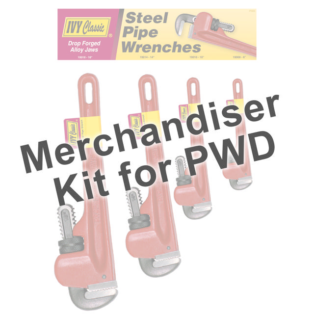 Merchandiser For Pipe Wrenches