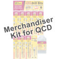 Merchandiser for Quick-Change Drill Bits