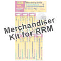 Merchandiser For Rapid Reload® Masonry Bits