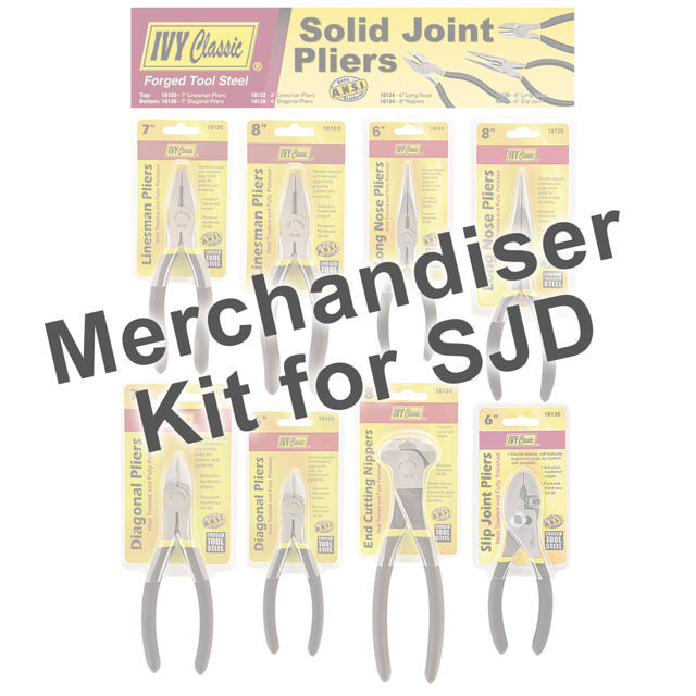 Merchandiser For Solid Joint Pliers